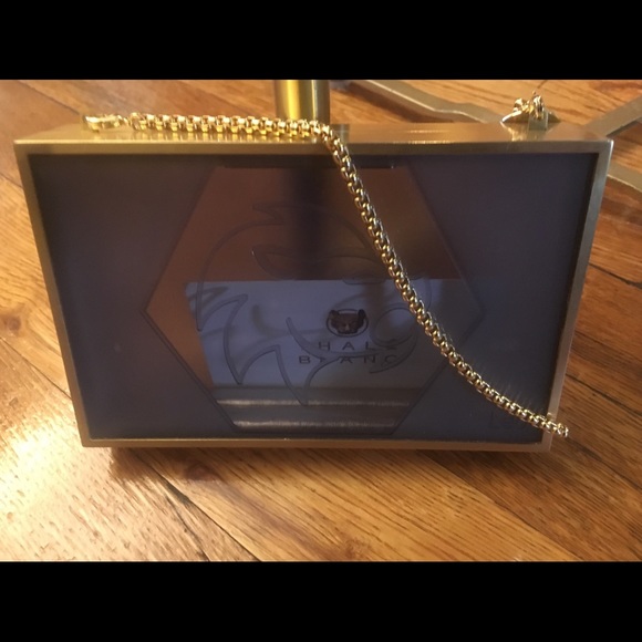 Thalé Blanc Zodiac Plexiglas Clutch - Leo - Picture 3 of 5